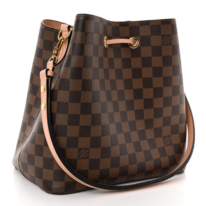 Louis Vuitton Damier Ebene Neonoe MM Venus Pink 3 of 11