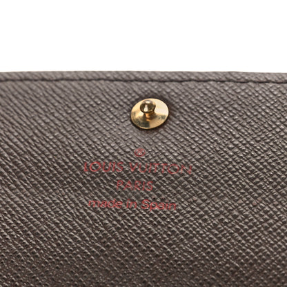 Louis Vuitton Damier Ebene Sarah Wallet 6 of 8