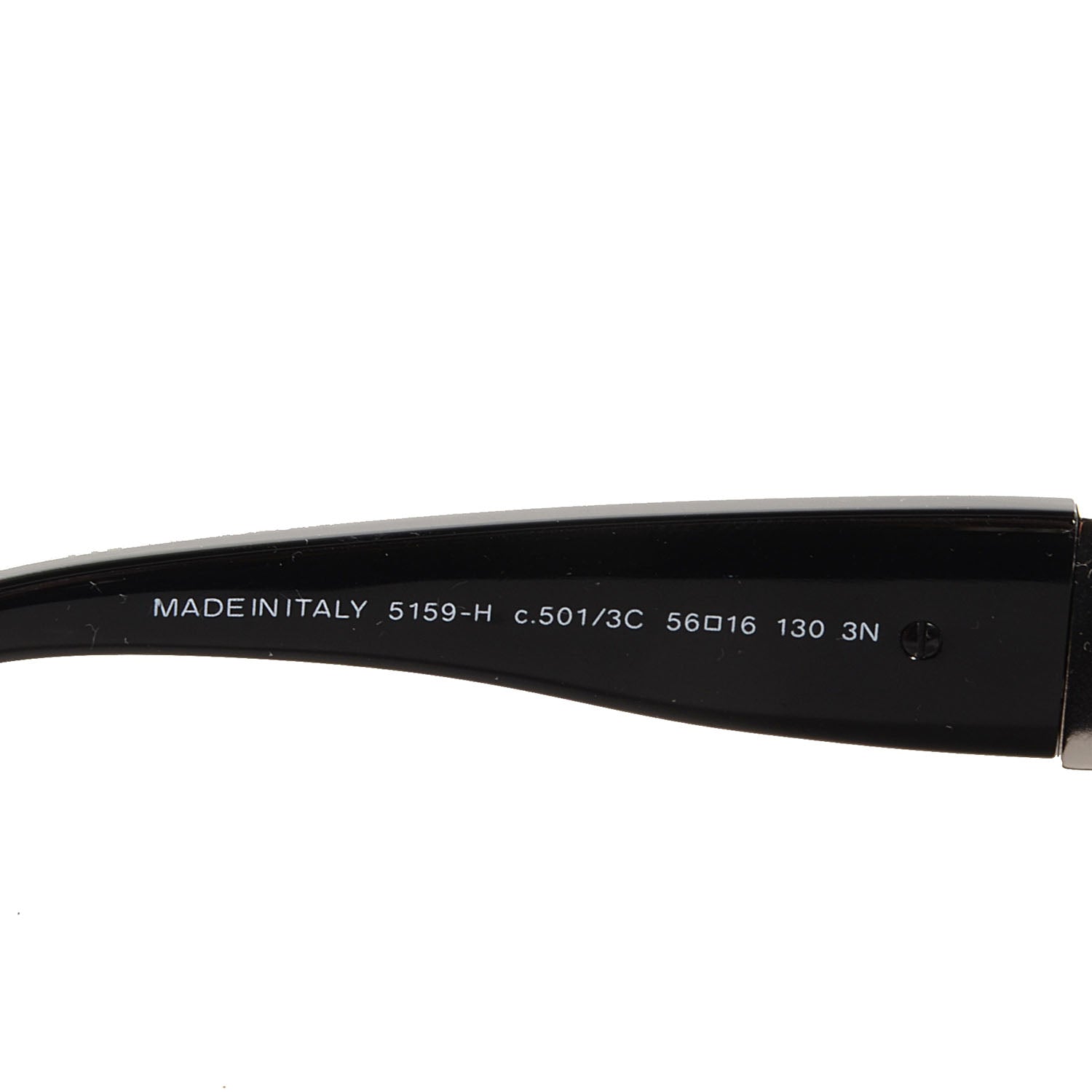 Chanel Perle Pearl Sunglasses 5159-H Black 3 of 5