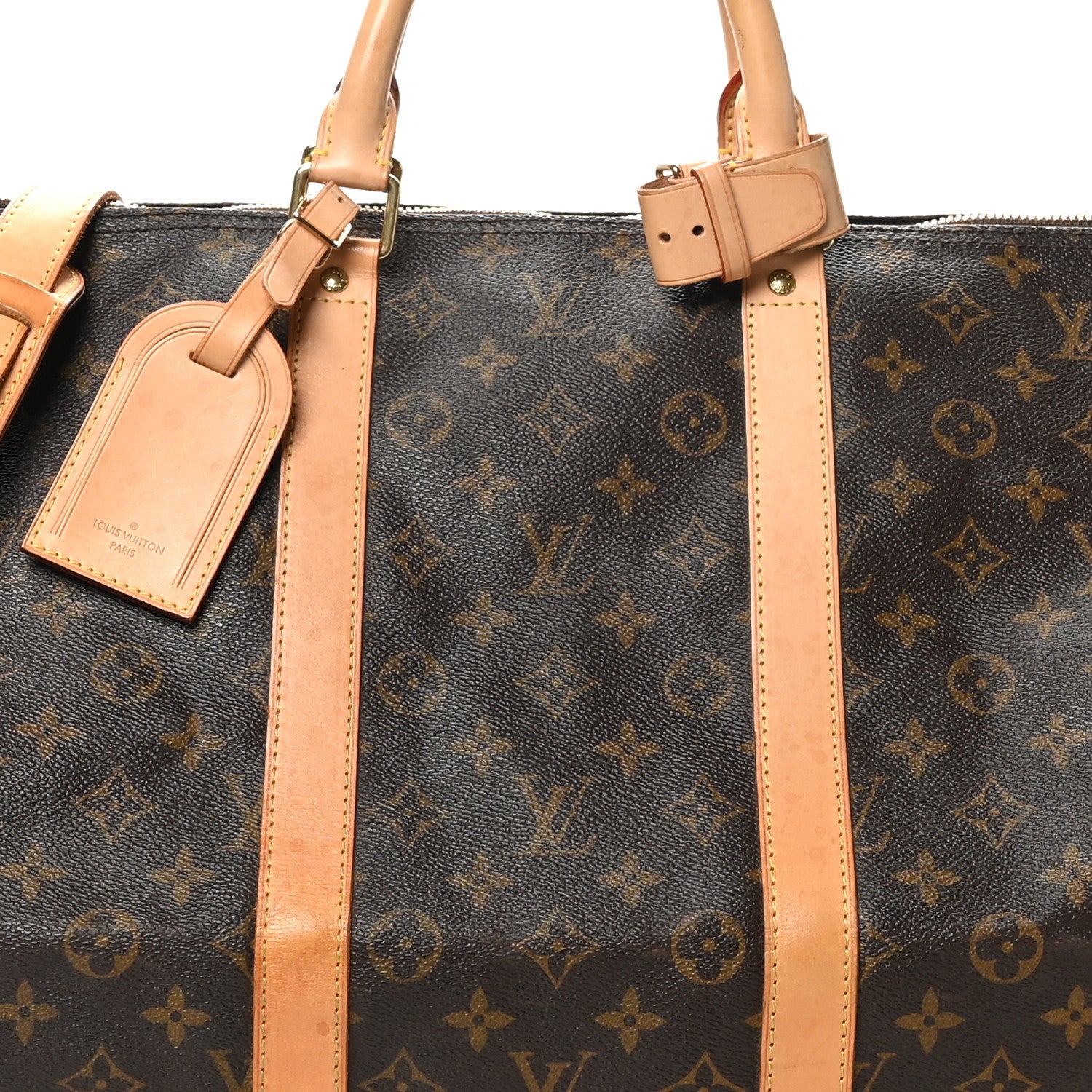 Louis Vuitton Monogram Keepall Bandouliere 55 7 of 11