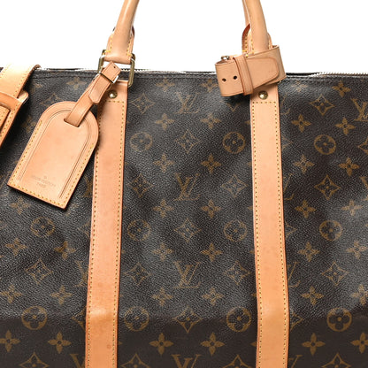 Louis Vuitton Monogram Keepall Bandouliere 55 7 of 11
