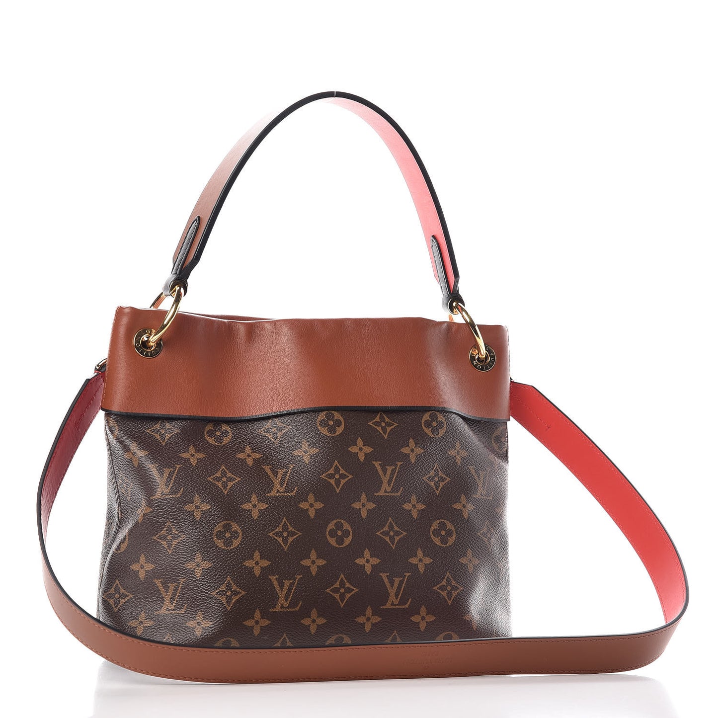 Monogram Tuileries Besace Caramel Rouge