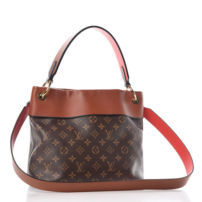 Louis Vuitton Monogram Tuileries Besace Caramel Rouge 4 of 9