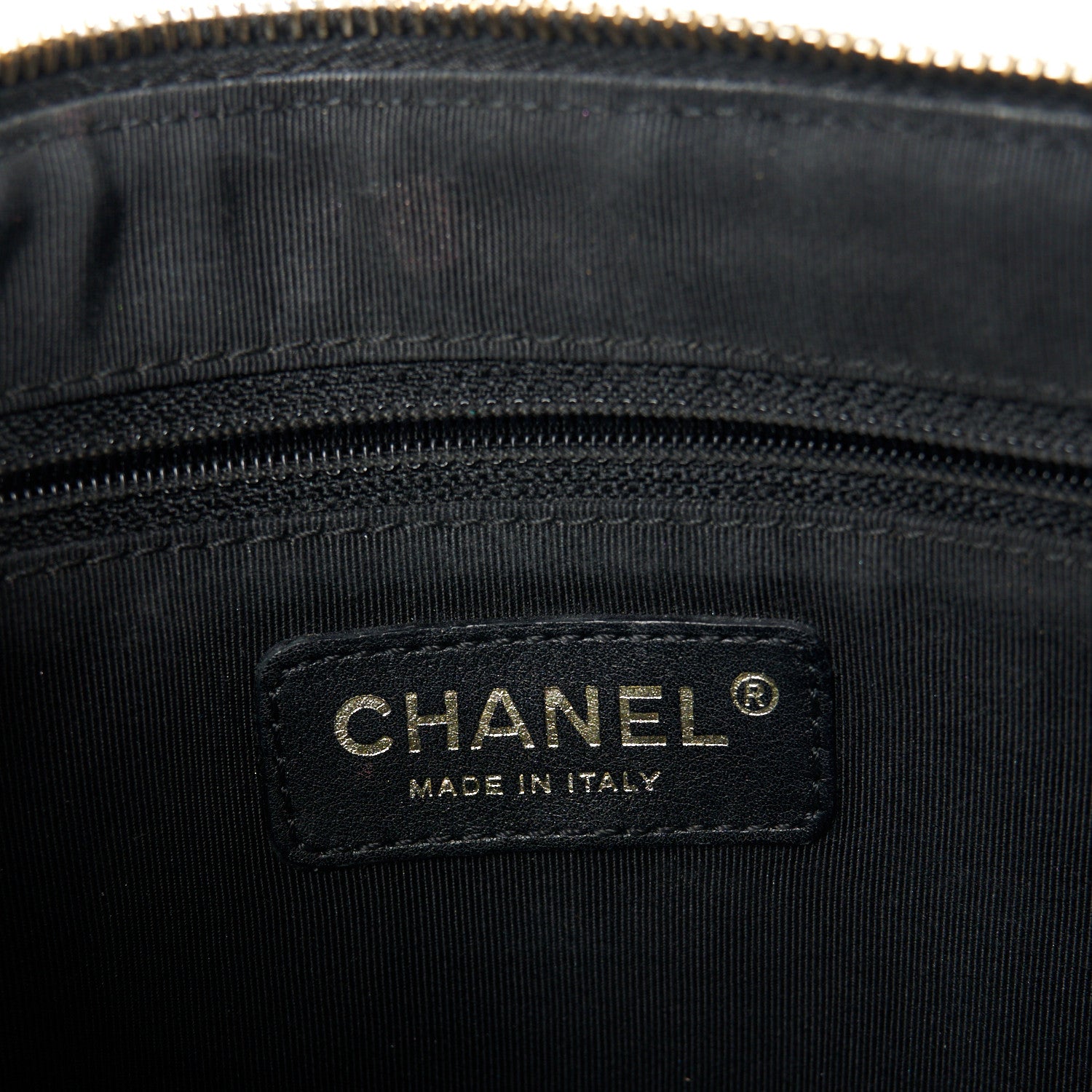 Chanel Caviar Quilted CC Shoulder Bag Black 7 of 12
