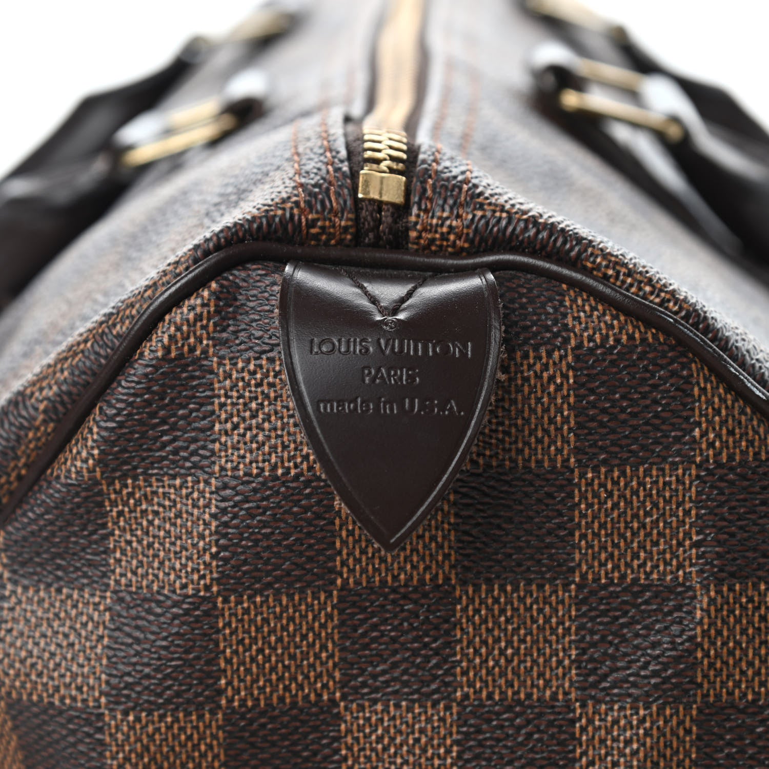 Louis Vuitton Damier Ebene Speedy 35 6 of 12
