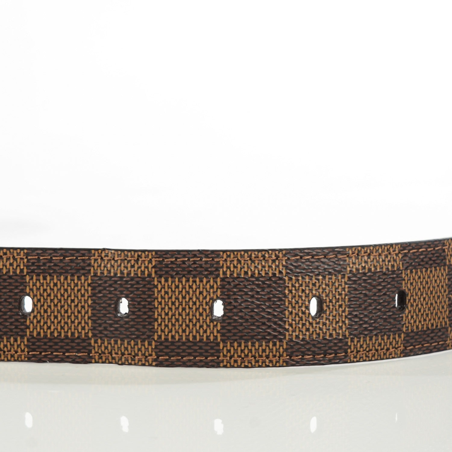 Louis Vuitton Damier Ebene Ellipse 30MM Belt 90 36 9 of 9