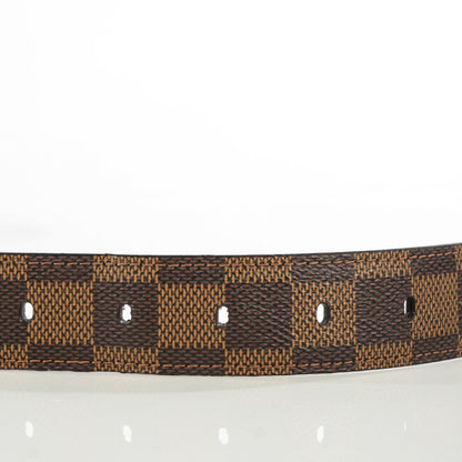 Louis Vuitton Damier Ebene Ellipse 30MM Belt 90 36 9 of 9