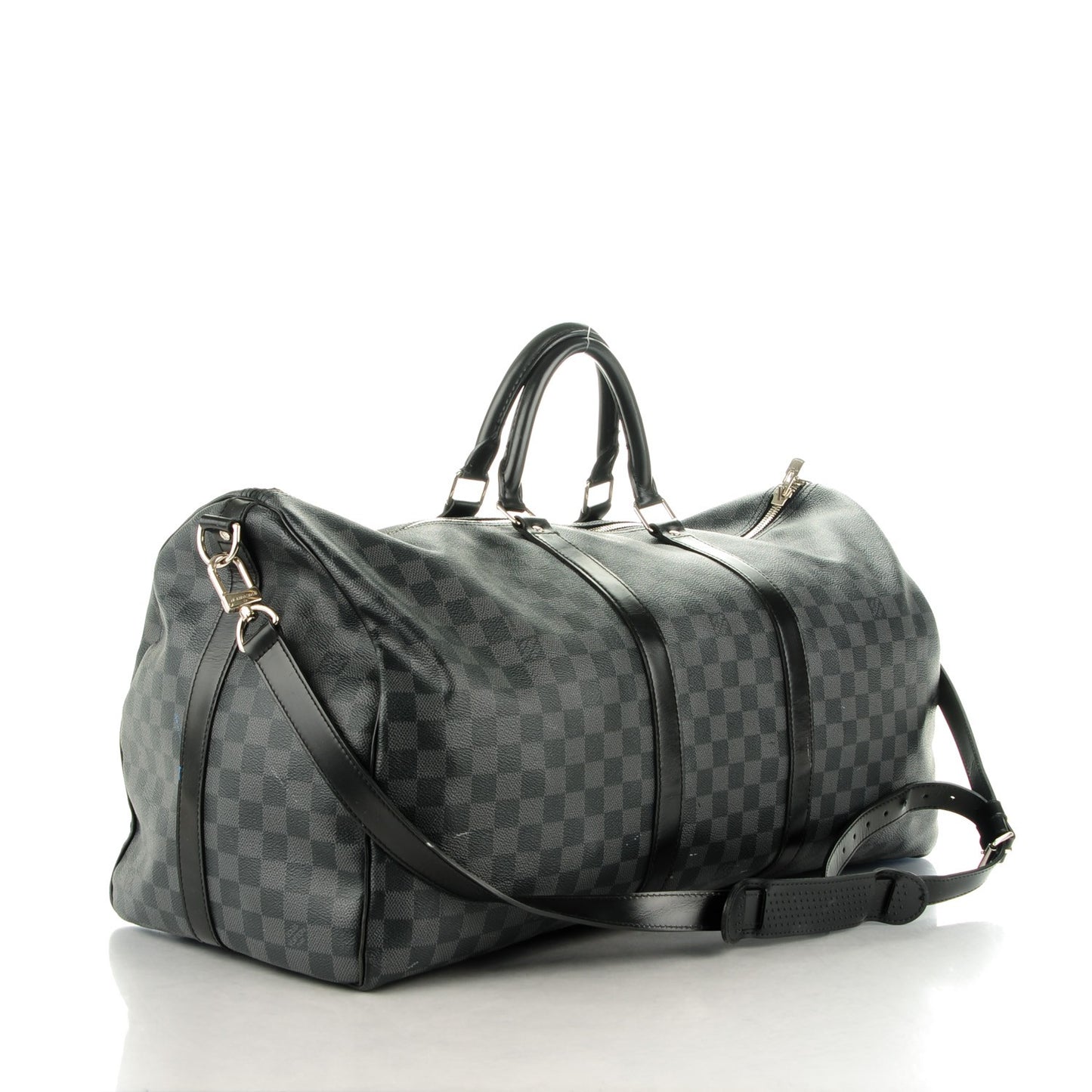 Damier Graphite Keepall Bandouliere 55