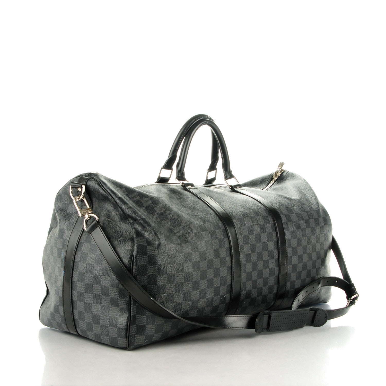 Louis Vuitton Damier Graphite Keepall Bandouliere 55 3 of 10