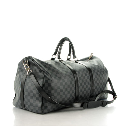 Louis Vuitton Damier Graphite Keepall Bandouliere 55 3 of 10