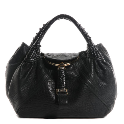 Fendi Nappa Nuvolata Spy Black 1 of 9
