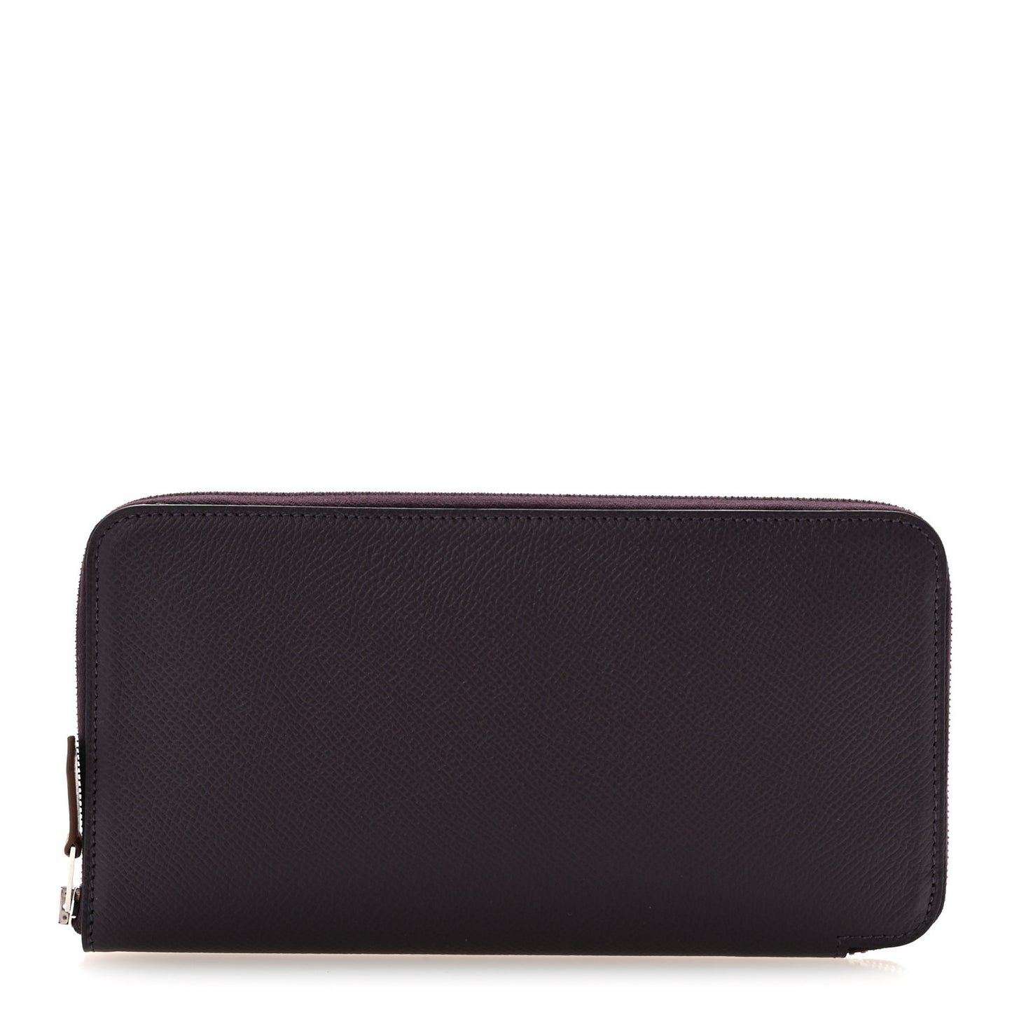 Epsom Silk'In Wallet Raisin