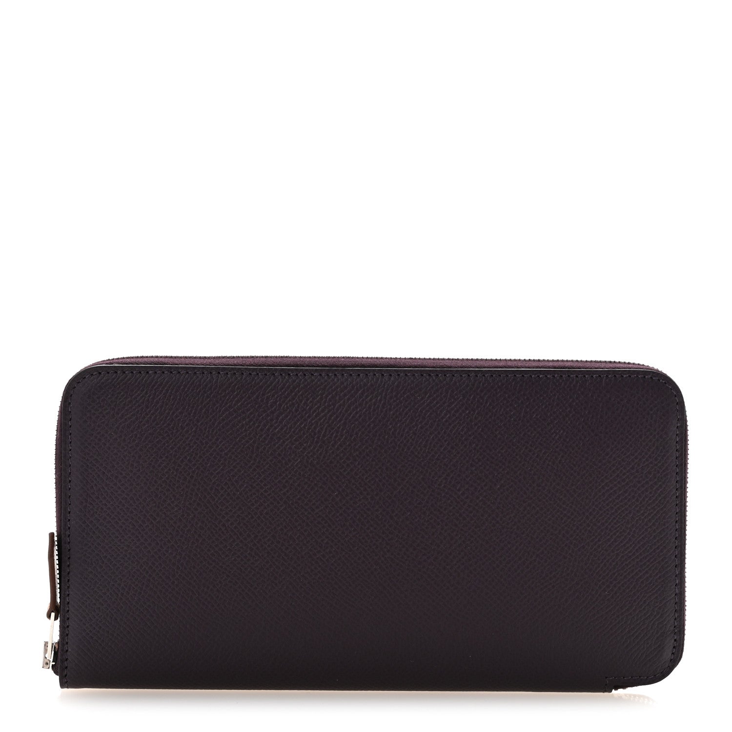 Hermes Epsom Silk'In Wallet Raisin 1 of 9