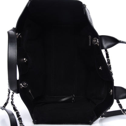 Chanel Caviar Medium Studded Deauville Tote Black 5 of 10