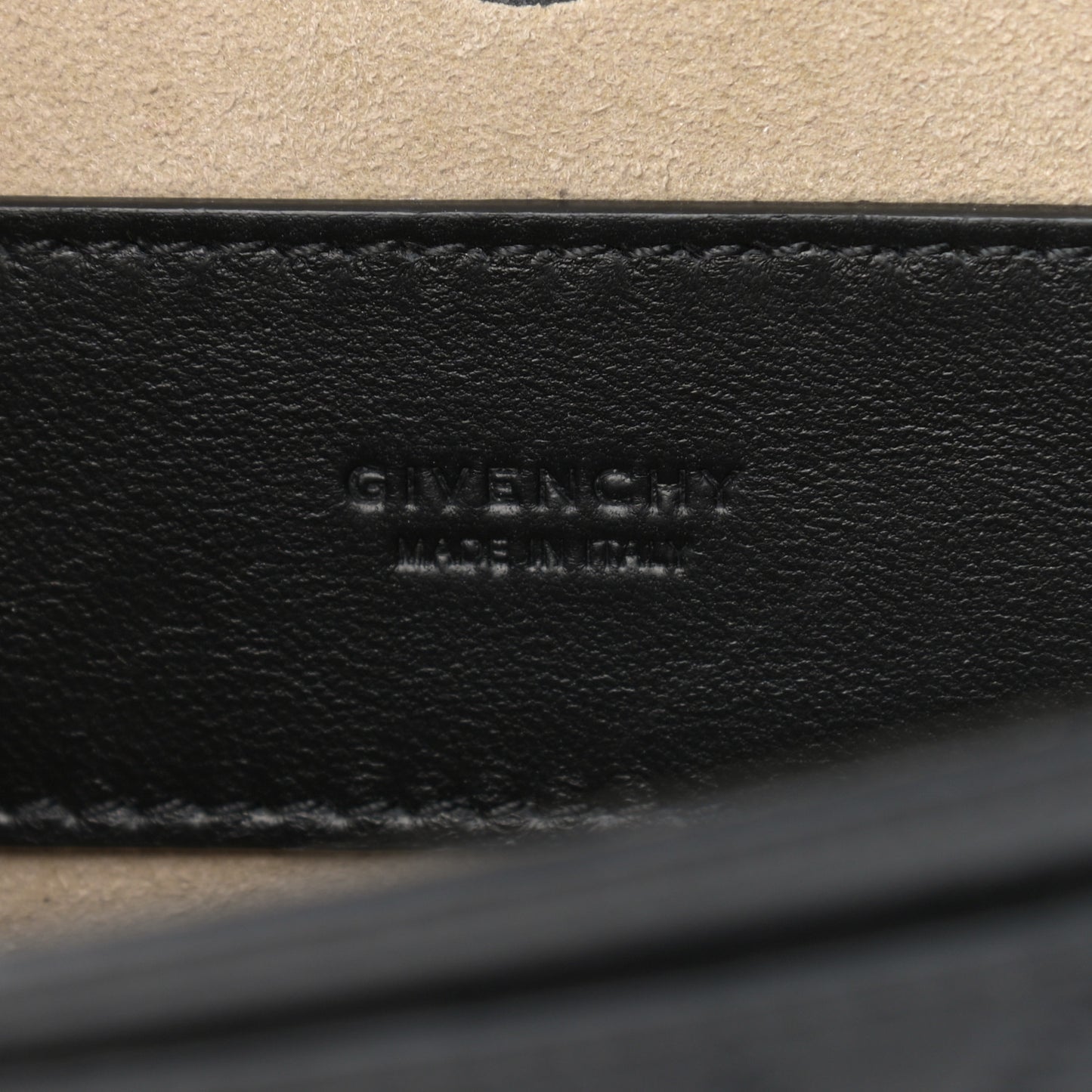 Goatskin Quilted GV3 Mini Pocket Convertible Bag Black