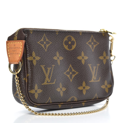 Louis Vuitton Monogram Complice Trunks and Bags Mini Pochette Accessories Beige 3 of 9