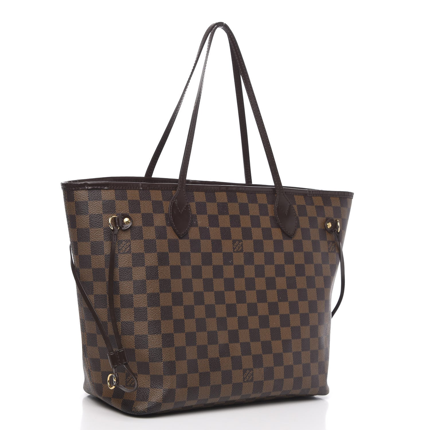 Louis Vuitton Damier Ebene Neverfull MM 3 of 16