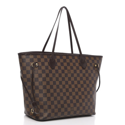 Louis Vuitton Damier Ebene Neverfull MM 3 of 16
