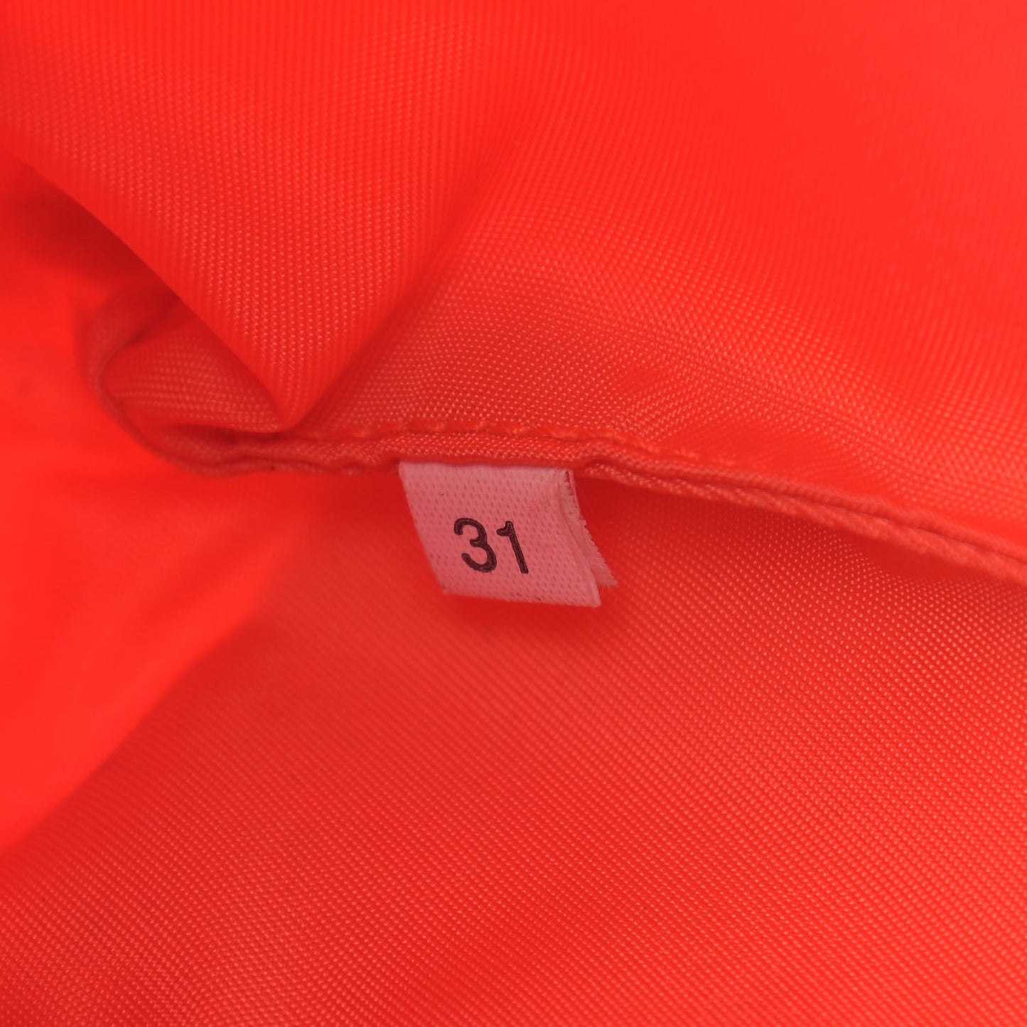 Tessuto Nylon Sport Shoulder Bag Arancio