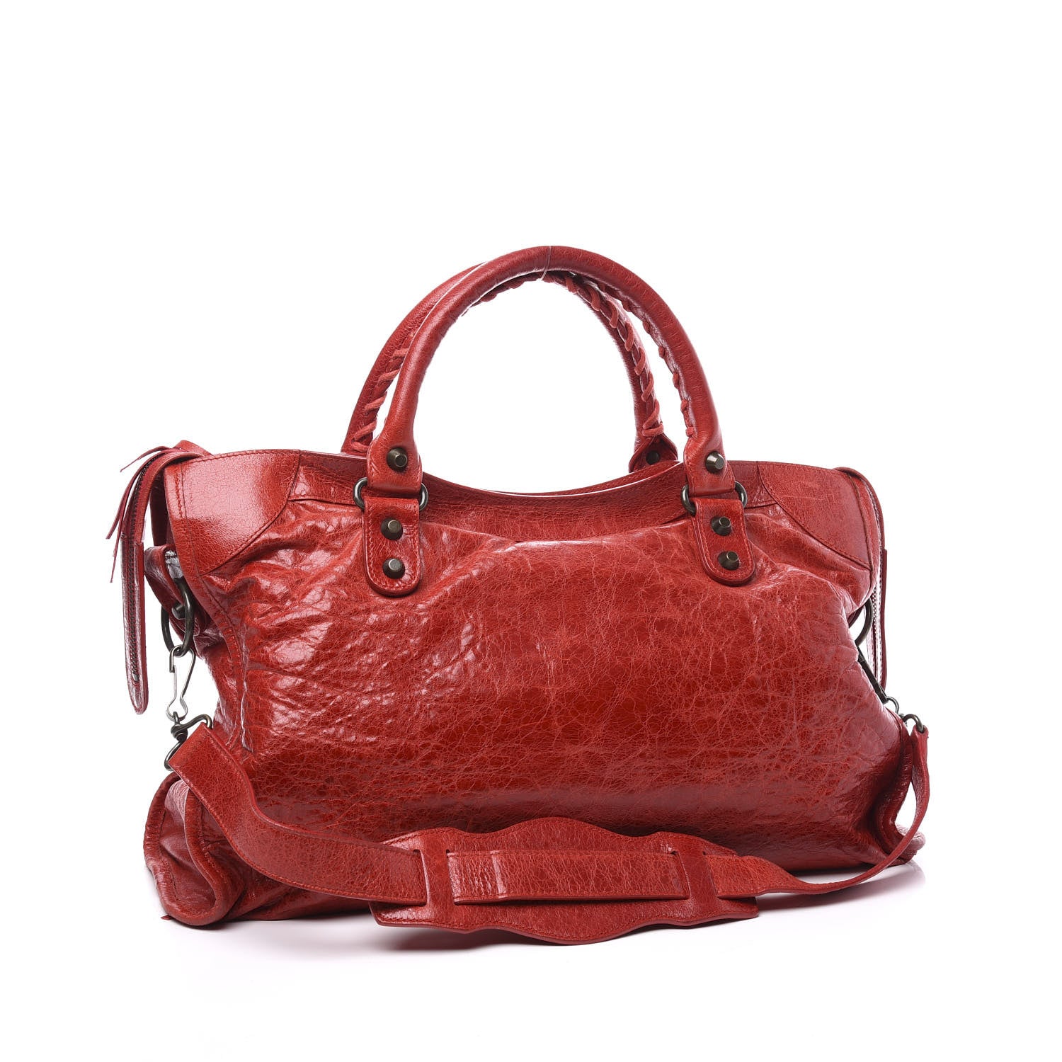 Balenciaga Chevre Classic Hardware City Rouge Vermillon 3 of 11