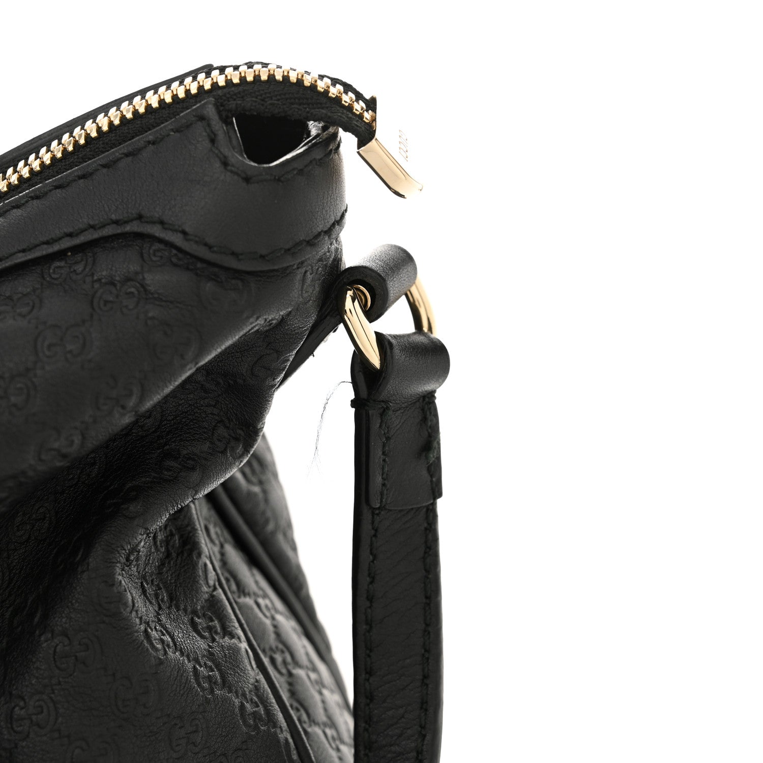 Gucci Soft Microguccissima Margaux Hobo Black 11 of 13