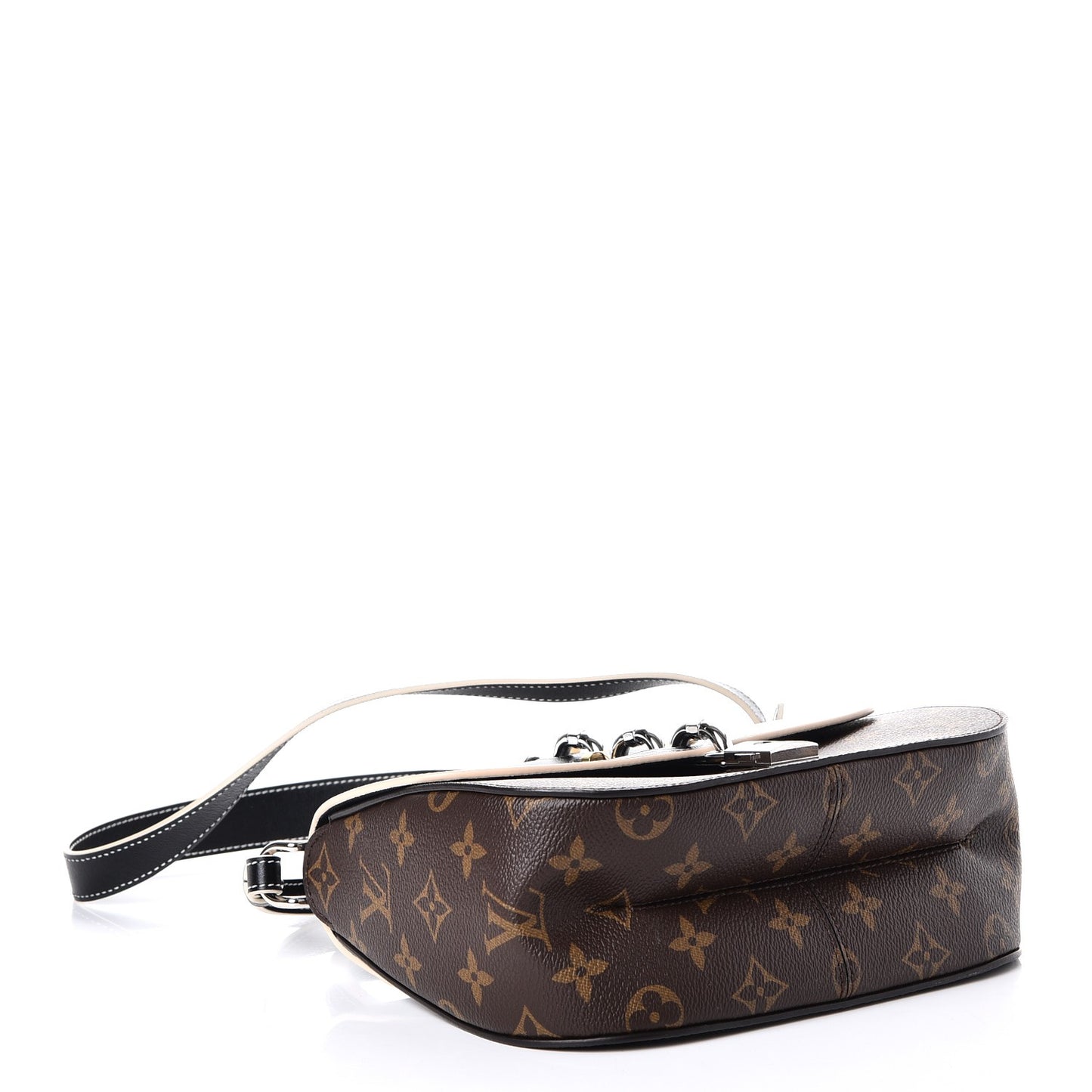Calfskin Monogram Chain It Bag PM Black
