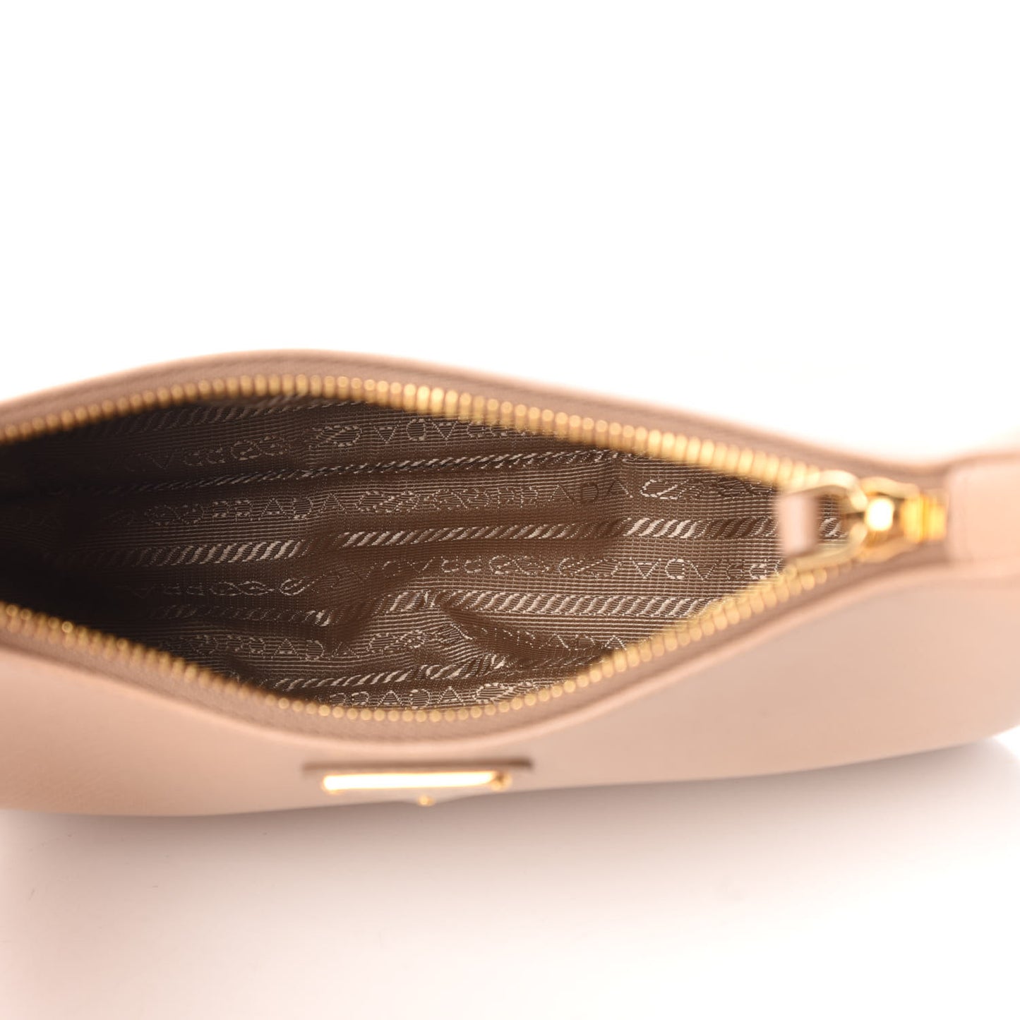 Saffiano Re-Edition 2005 Shoulder Bag Cammeo Beige