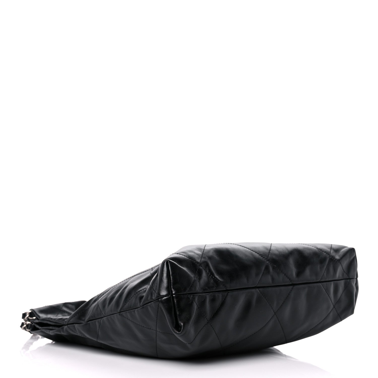 Chanel Shiny Calfskin Quilted Small Chanel 22 Black 5 of 11