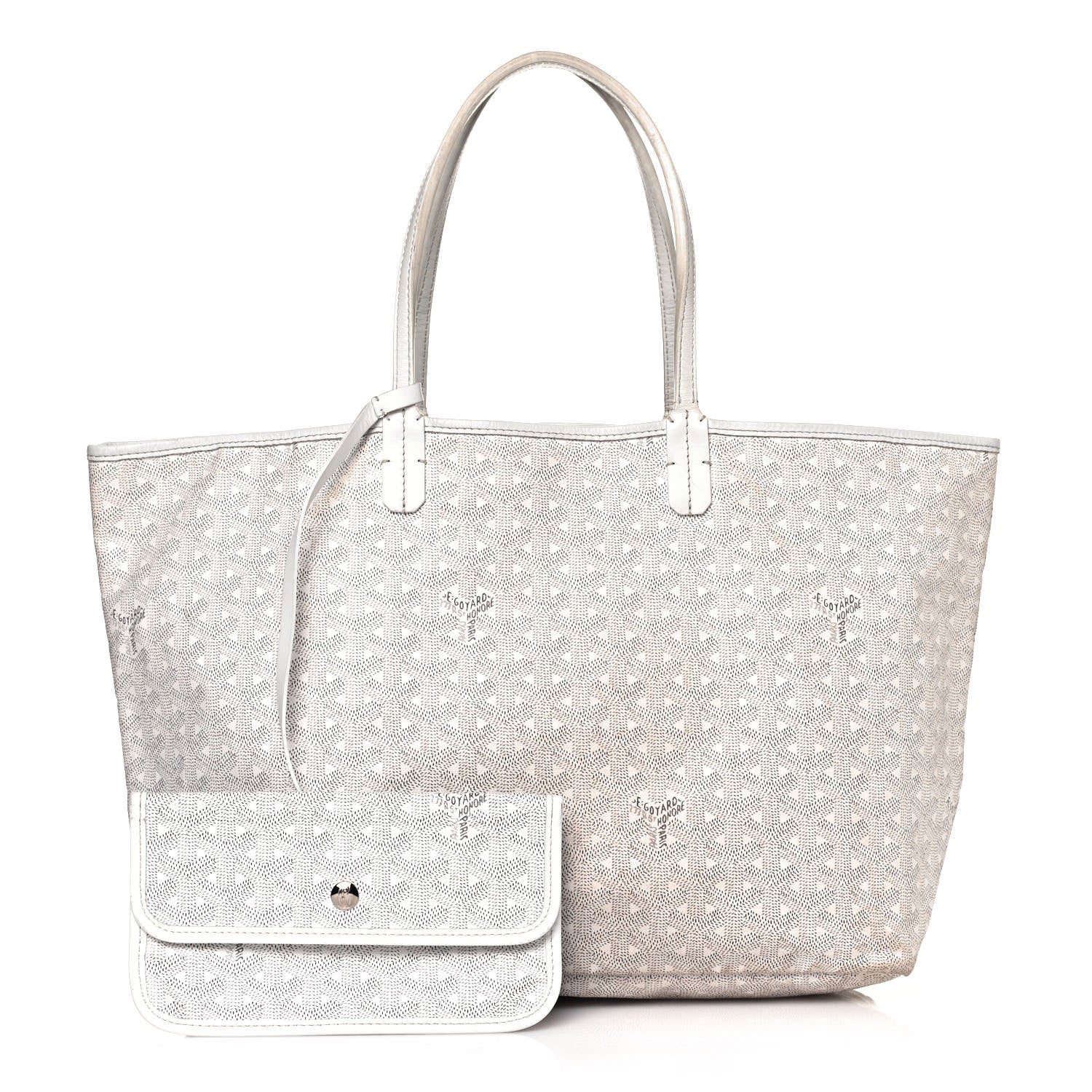Goyard Goyardine Saint Louis PM White 1 of 15