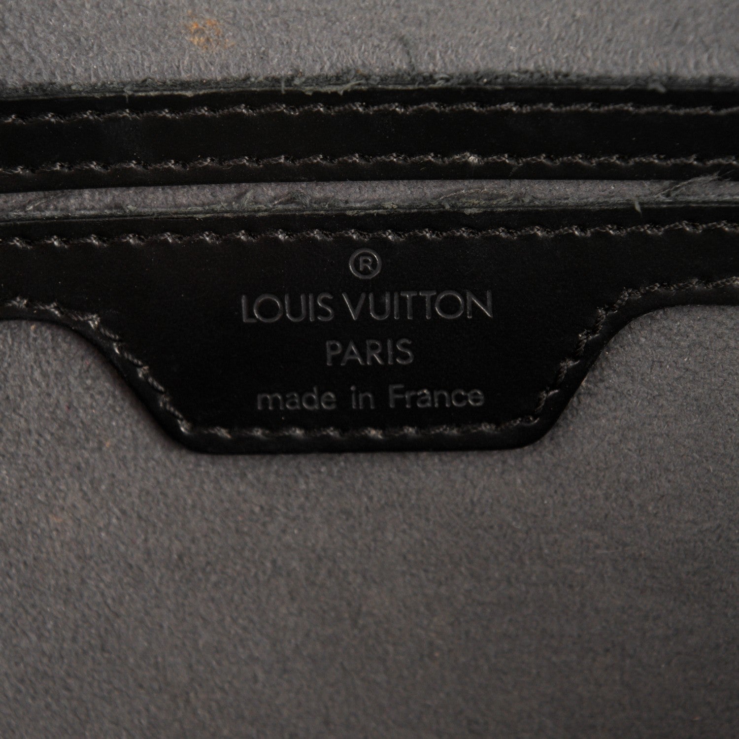 Louis Vuitton Epi Soufflot Black 7 of 9