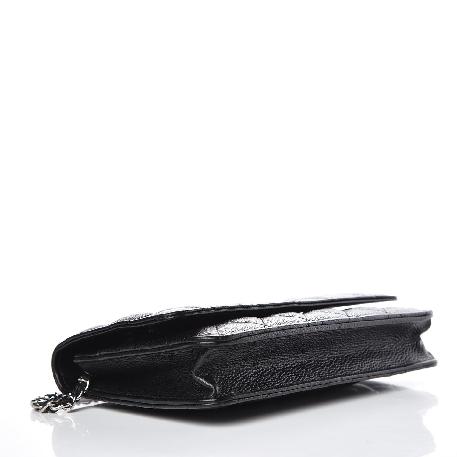 Chanel Caviar Quilted Wallet On Chain WOC Black 4 of 13