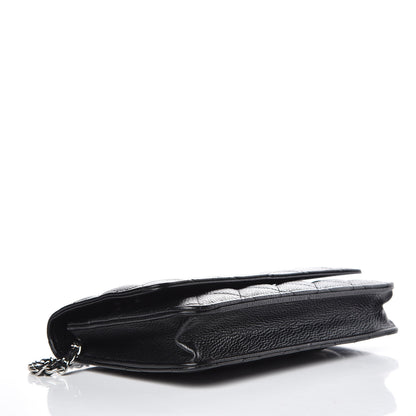 Chanel Caviar Quilted Wallet On Chain WOC Black 4 of 13
