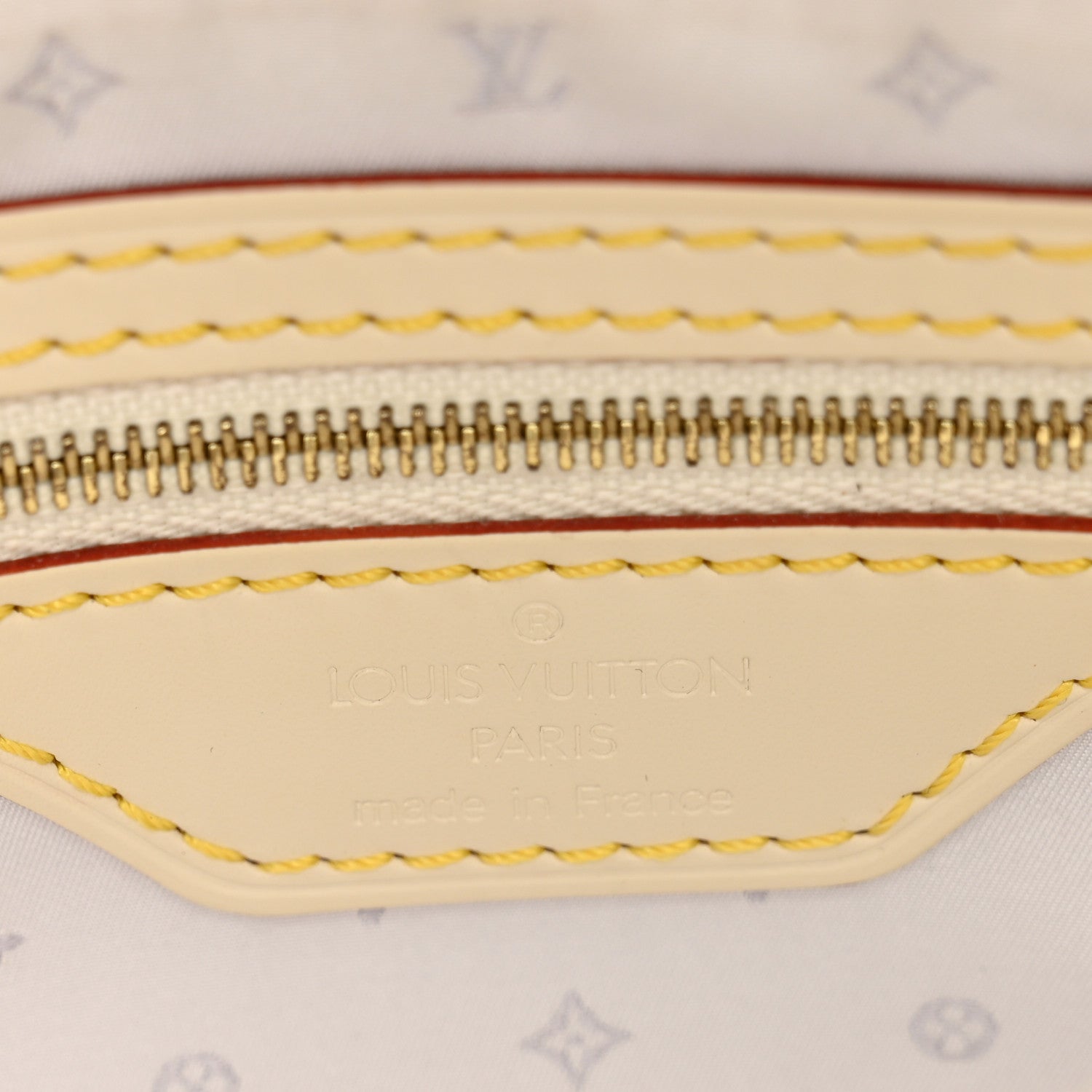 Louis Vuitton Suhali Lockit Clutch White 6 of 8