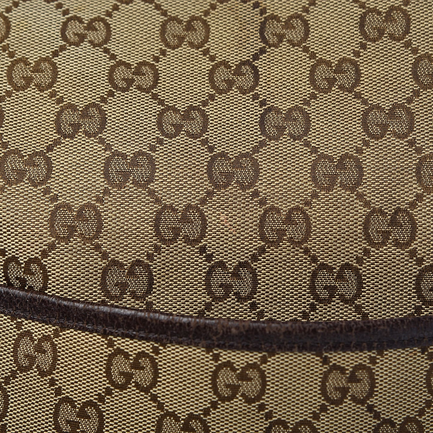 Monogram Natural Pigskin Large Diaper Bag Beige Ebony Cocoa Dark Chocolate