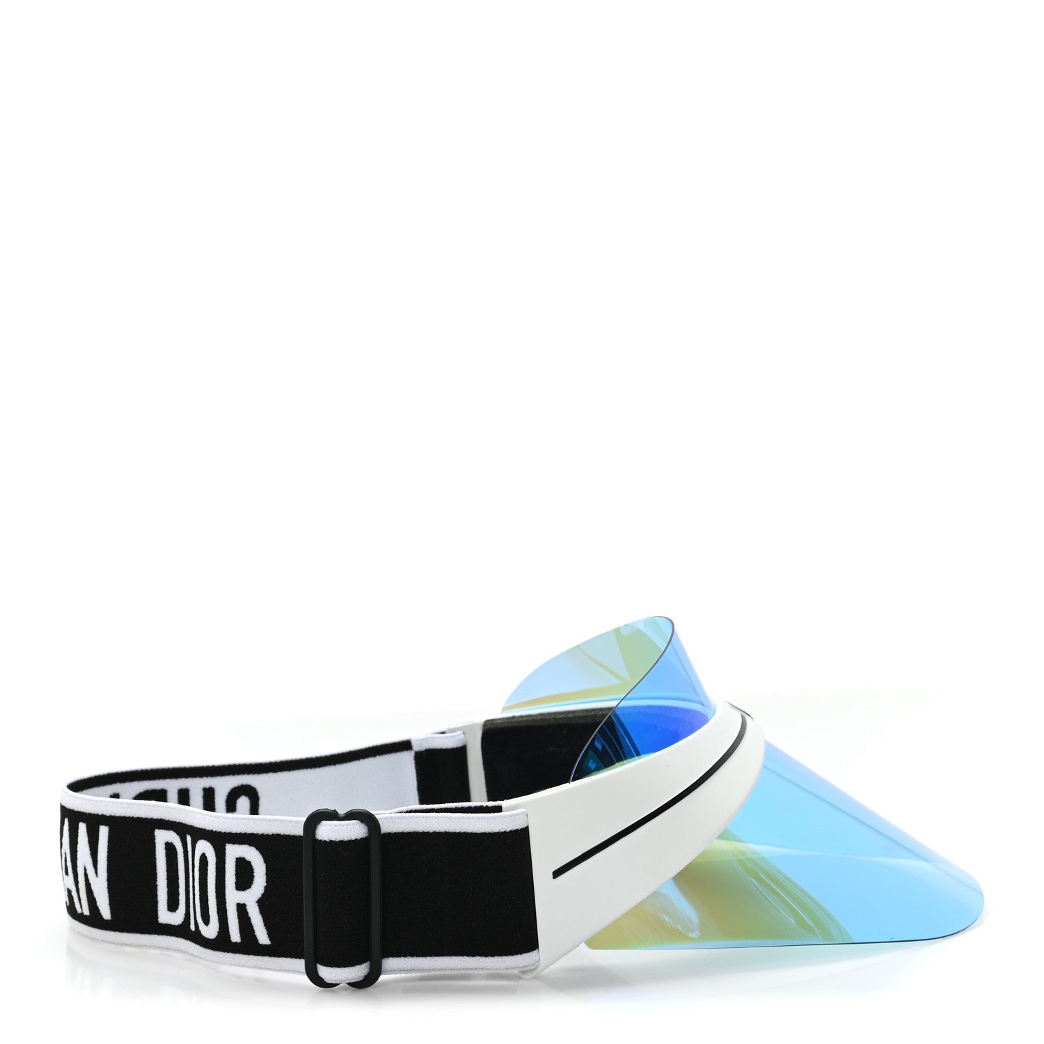 Christian Dior Mirrored DiorClub1 Sun Visor  Blue 5 of 8