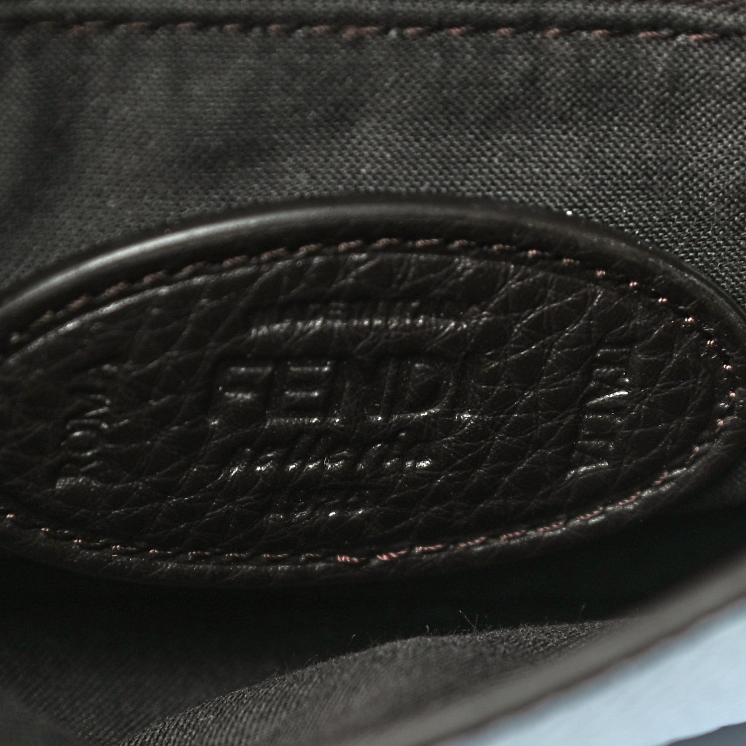 Fendi Cuoio Romano Selleria Baguette Belt Pouch Azzurro Sky 6 of 11
