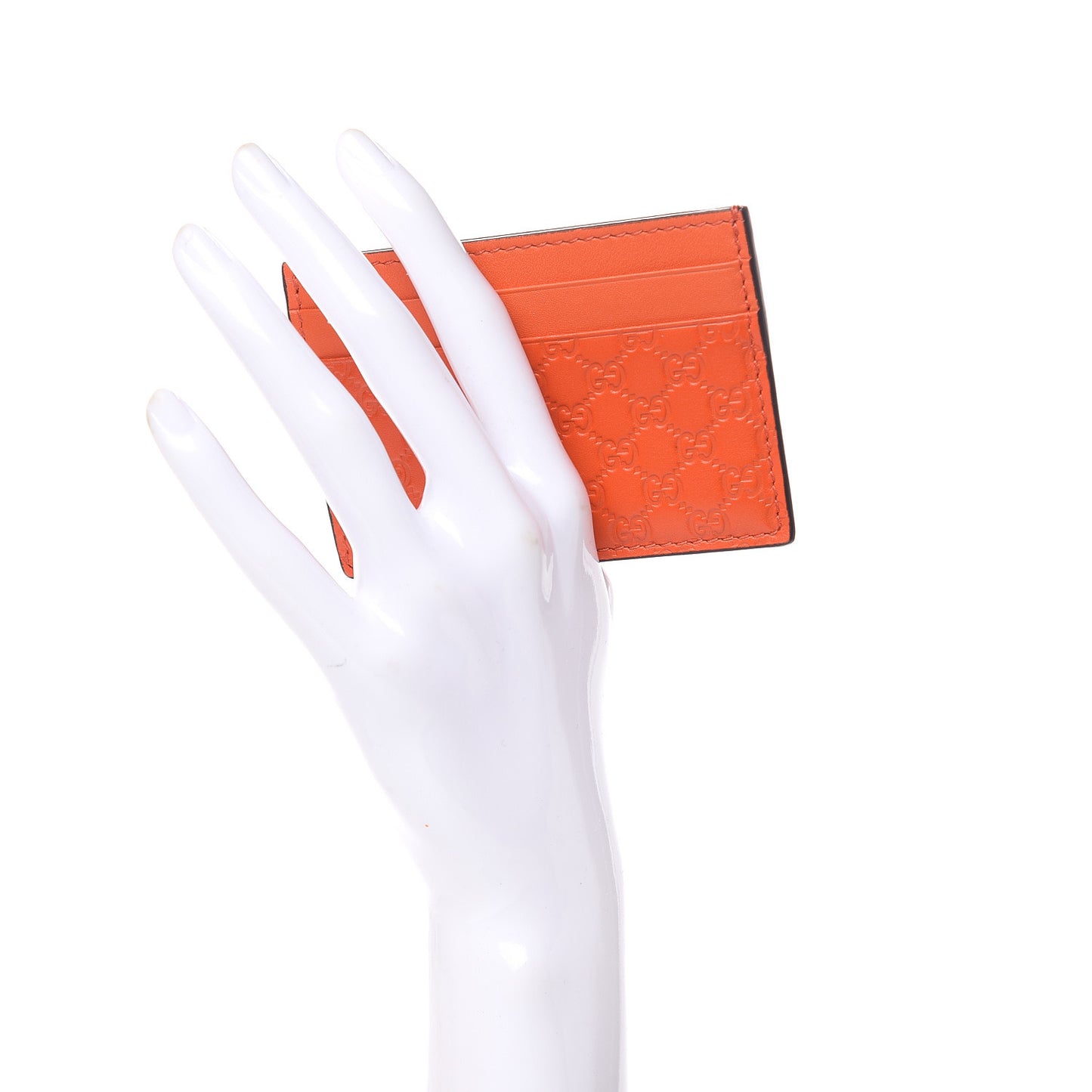 Microguccissima Card Holder Sun Orange