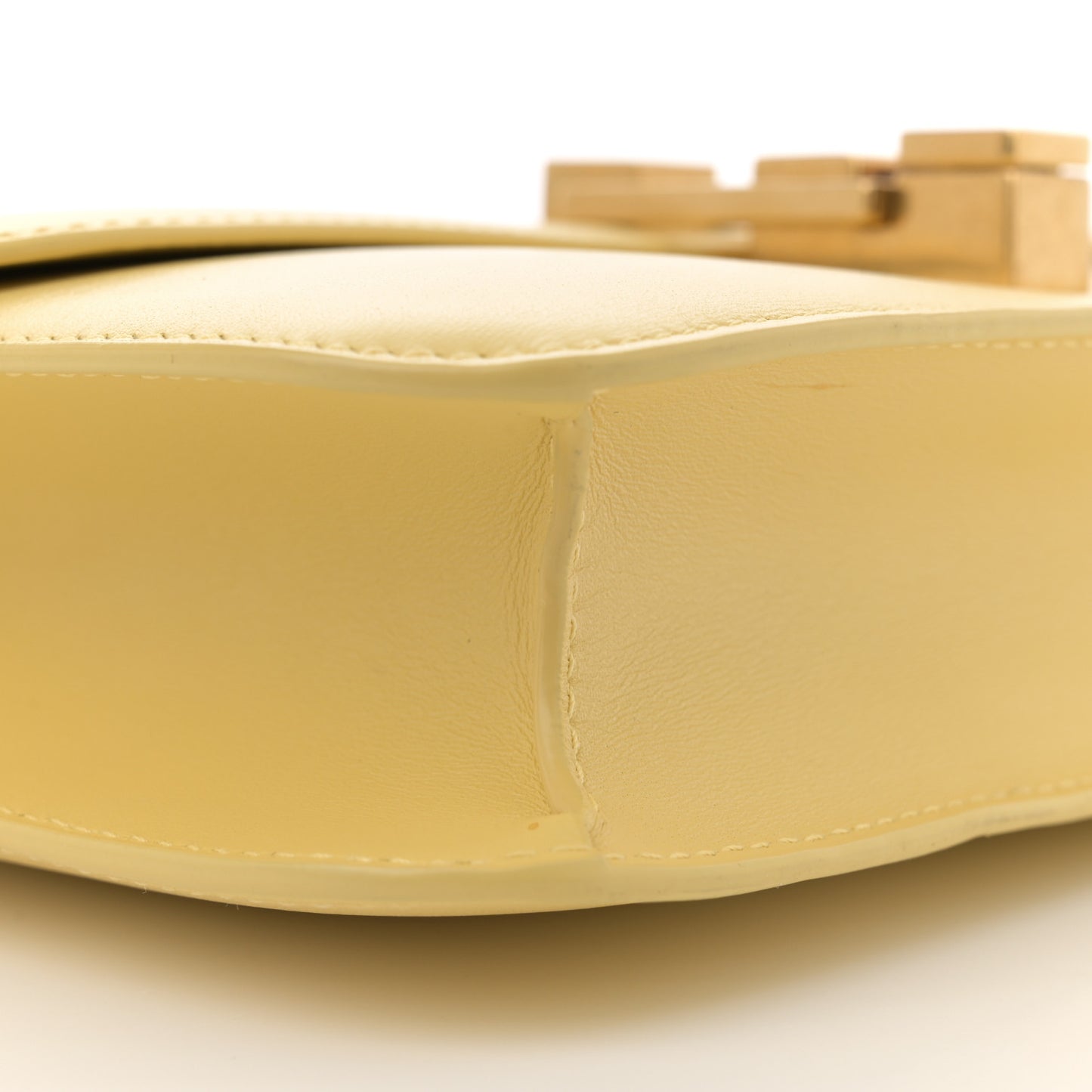Smooth Calfskin Carre Satchel Paille