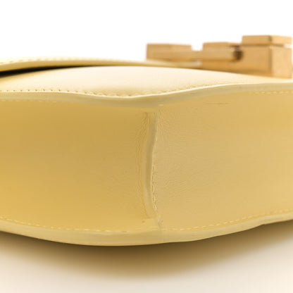 Saint Laurent Smooth Calfskin Carre Satchel Paille 9 of 13