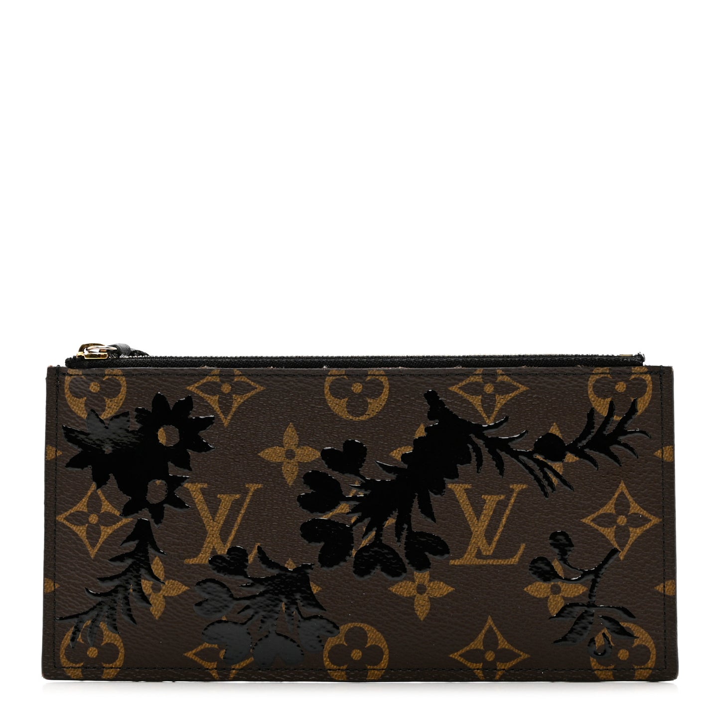 Monogram Blossom Felicie Chain Wallet Zippered Insert