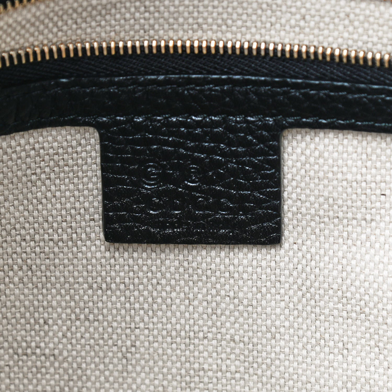 Gucci Pebbled Calfskin Large Soho Hobo Black 6 of 10