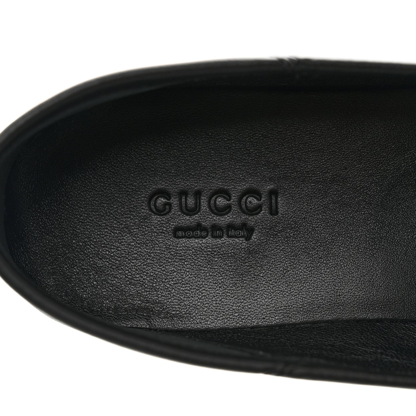 Lambskin Womens Brixton Horsebit Loafers 38 Black