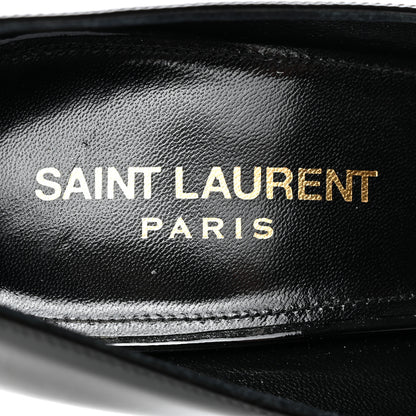 Saint Laurent Patent Opyum Appelle Moi Ankle Strap Pump 39 Black 7 of 16