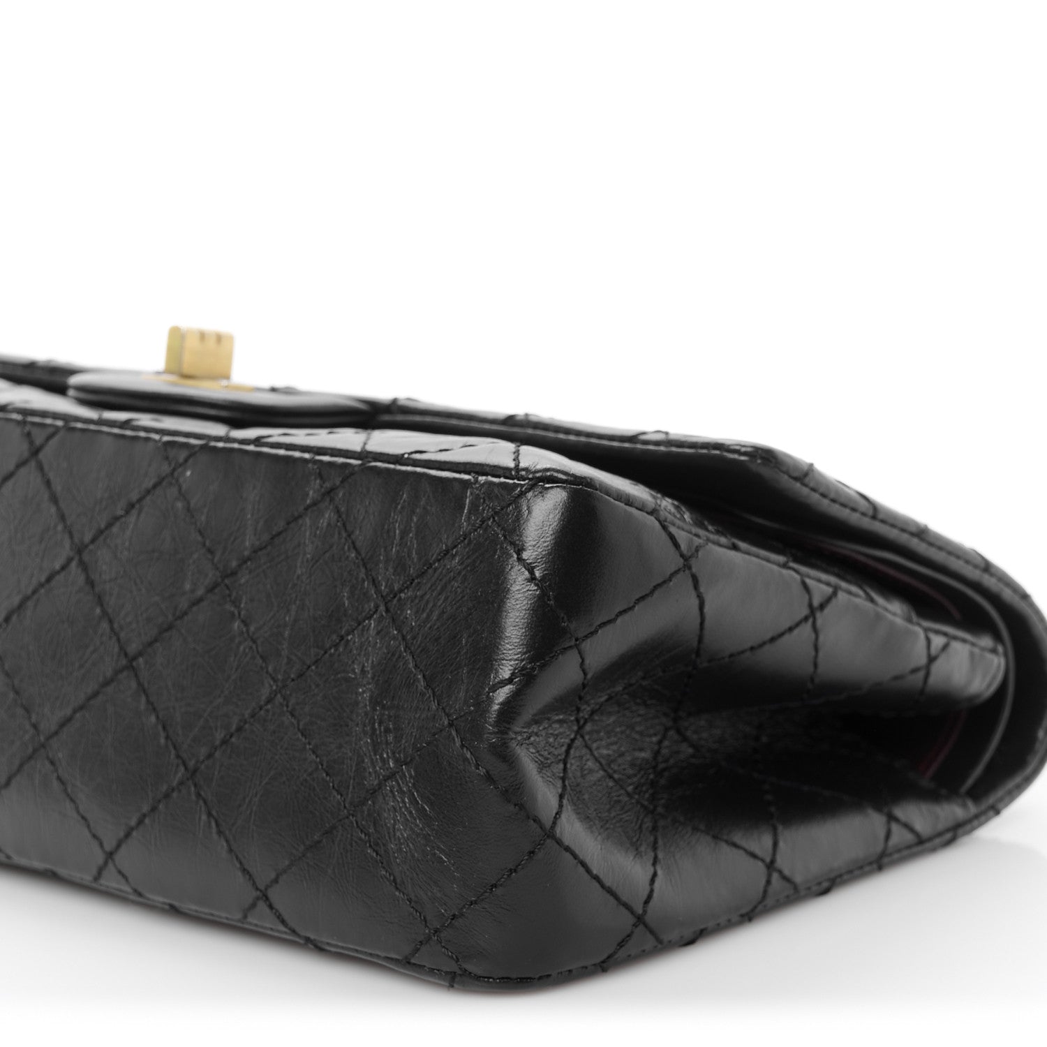 Chanel Aged Calfskin Quilted 2.55 Reissue 225 Flap Black 10 of 10