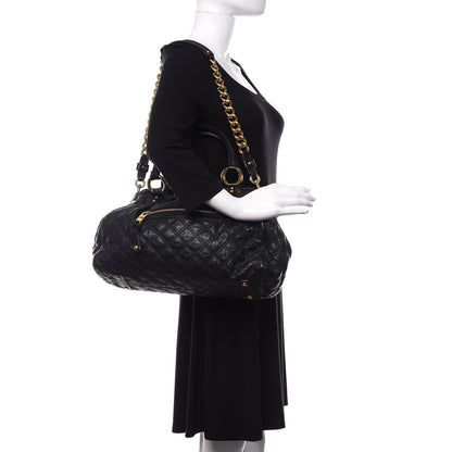 Marc Jacobs Calfskin Quilted Stam Black 2 of 11