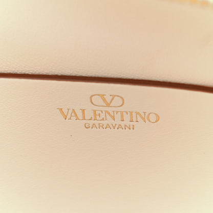 Valentino Garavani Nappa Mini Vlogo Moon Hobo Bag Ivory 6 of 20