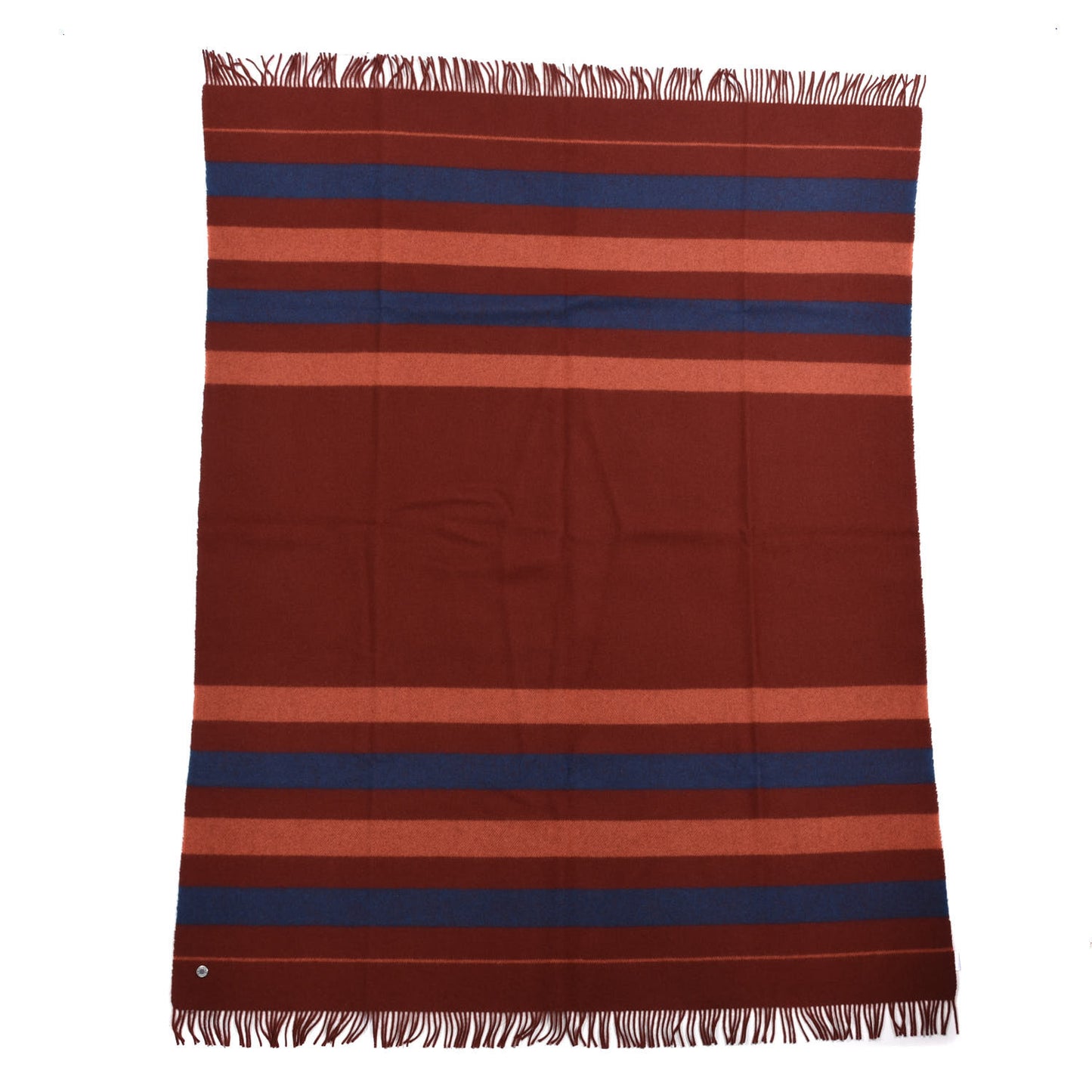 Wool Rocabar Blanket Rouge H
