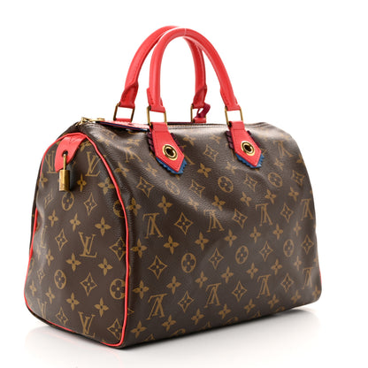 Louis Vuitton Monogram Totem Speedy 30 Flamingo 3 of 12