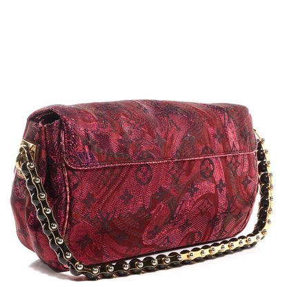 Louis Vuitton Monogram Brocade Calliope Pink 3 of 7