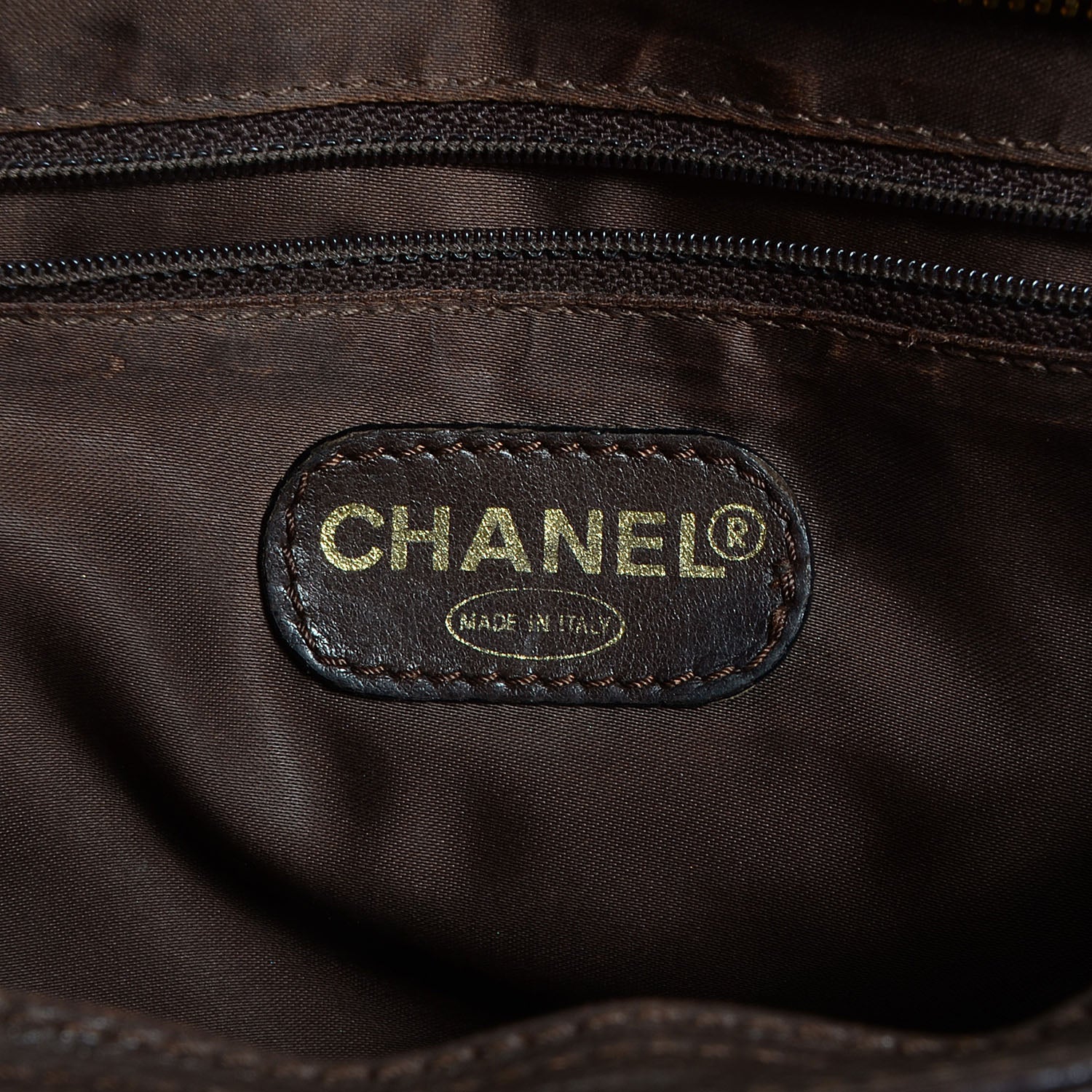 Chanel Caviar Shoulder Bag Brown 6 of 7